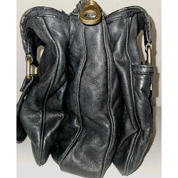 MARC BY MARC JACOBS Hobo Totally Turnlock Shoulder Bag Black 13x13x8 - Picture 4 of 15